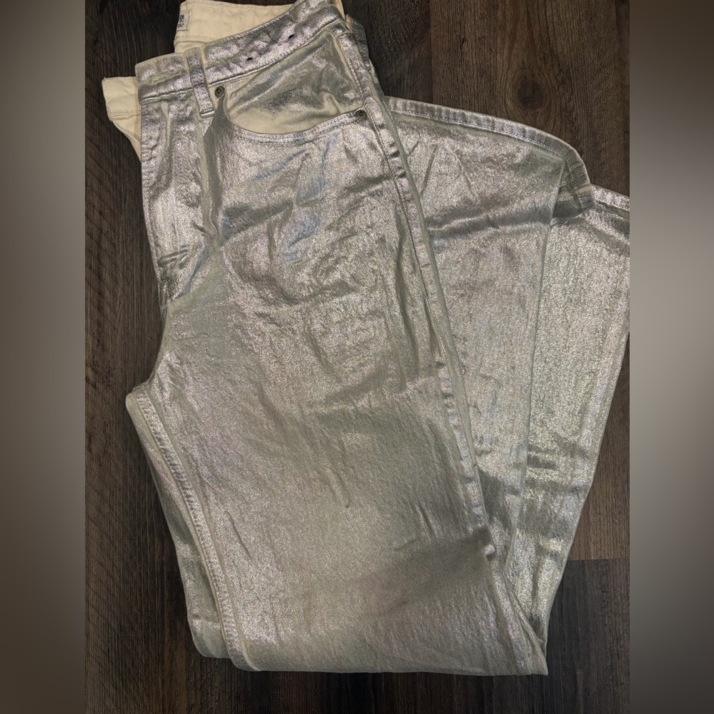 Silver Women Jeans